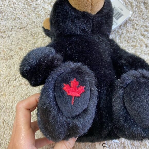 NWT Vtg Jasper Plush Bear 9” Molasses Maplefoot Bears Stuffed Animal House Canad - Picture 7 of 7